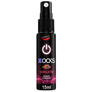 Xocks Gel Eletrizante Beijável 15ml Chillies - Chiclete