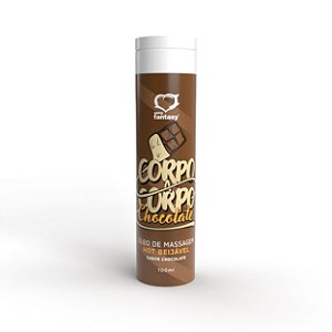 Corpo A Corpo óleo De Massagem Hot Beijável 100ml Sexy Fantasy - Chocolate