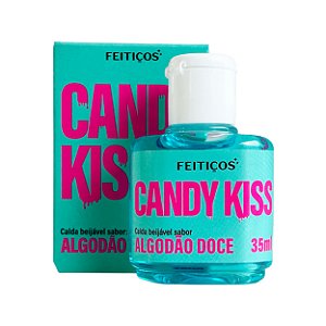 Candy Kiss Calda Beijável 35ml Feitiços - Algodão Doce
