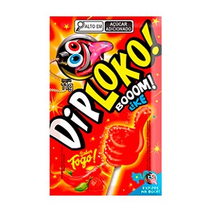 Dip Loko Booom Like Unitário 11gr Danilla - Morango Com Pimenta