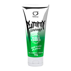 Yummy Gourmet Gel Térmico Intenso 45g Sexy Fantasy - Maçã Verde