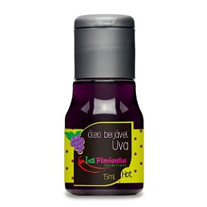 óleo Beijável Hot 15ml La Pimienta - Uva