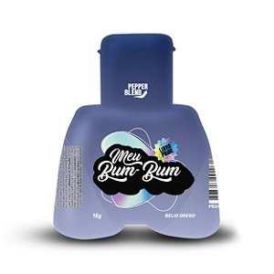 Gel Coméstivel Meu Bum-bum Beijo Grego 15g Pepper Belend - Uva