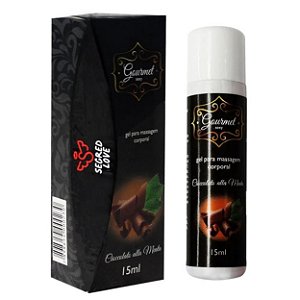 Gourmet Sexy Gel Comestível Para Sexo Oral 15ml Segred Love - Chocolate Com Menta