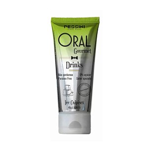 Oral Gourmet Drinks Gel Beijável 45g Pessini - Ice Caipisex