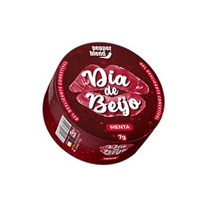 Gel Deslizante Comestível Dia Do Beijo 7g Pepper Blend - Menta