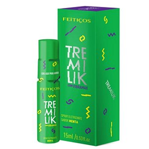 Tremilik Vibramax Beijável 15ml Feitiços - Menta