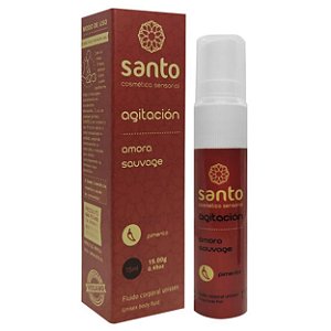 Agitación Vibrador Líquido Beijável 15ml Santo - Amora Sauvage
