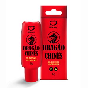 Dragão Chinês Gel Excitante Super Quente 15gr Sexy Fantasy