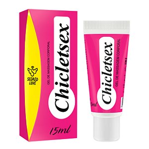 Chicletsex Gel De Massagem Eletrizante 15ml Segred Love - Morango