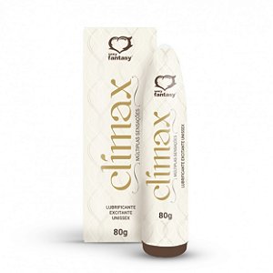 Clímax 80g Lubrificante Excitante Unissex Sexy Fantasy