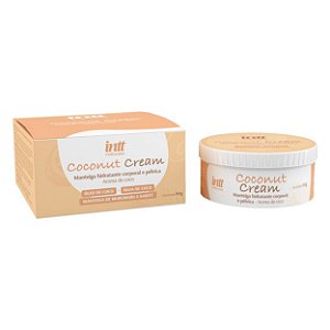Manteiga Hidratante Corporal E Pélvica Cream 90g Intt - Coconut