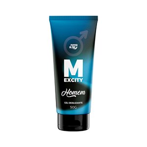 Gel De Massagem Ice Beijável 50g M Excity Homem Pepper Blend - Menta