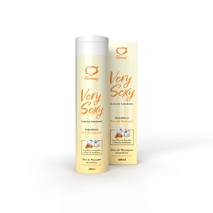 Very Sexy óleo Corporal Aromático 100ml Sexy Fantasy - Flor De Sedução