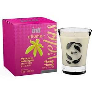 Vela Para Massagem Allumer Perfumada 40g Intt - Ylang Ylang