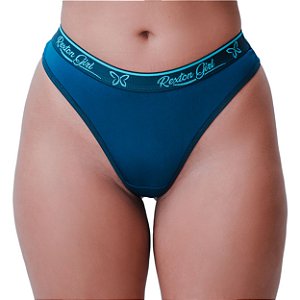 Calcinha Fio Duplo Elastico Personalizado Rexton - Vermelho - M
