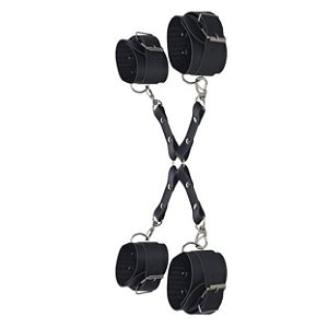 Kit Bracelete E Tornozeleira Xxx Dominatrixxx