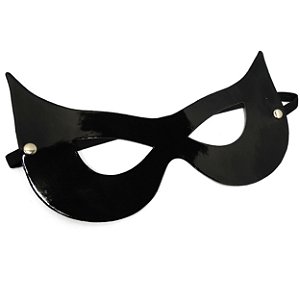 Máscara Mulher Gato Verniz Dominatrixxx - Preto