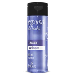 Espuma De Banho Aromática 60ml Feitiços - Lavanda