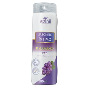 Sabonete íntimo Babbaloko Aromático Apinil Cosméticos - Uva