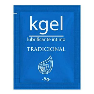 Lubrificante íntimo Sachê 5g K-gel - Tradicional