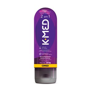 K-med Gel De Massagem E Lubrificante íntimo 2 Em 1 200gr Cimed