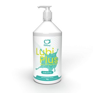 Lubi Plus Gel Umectante Neutro 1kg Sexy Fantasy - Neutro