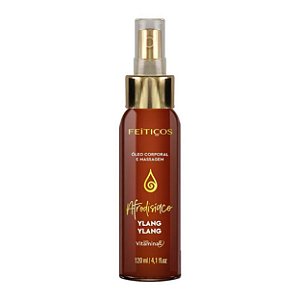 óleo Em Spray Para Massagem Corporal Com Vitamina D 120ml Feitiços - Ylang Ylang