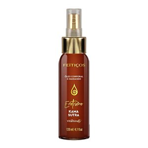 óleo Em Spray Para Massagem Corporal Com Vitamina D 120ml Feitiços - Kama Sutra