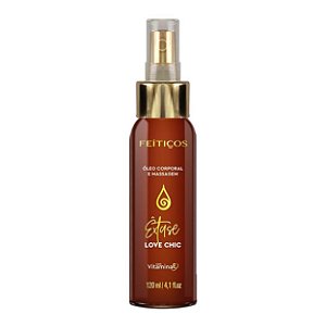 óleo Em Spray Para Massagem Corporal Com Vitamina D 120ml Feitiços - Love Chic