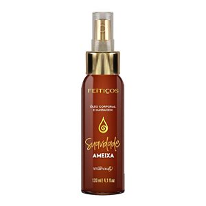 óleo Em Spray Para Massagem Corporal Com Vitamina D 120ml Feitiços - Ameixa