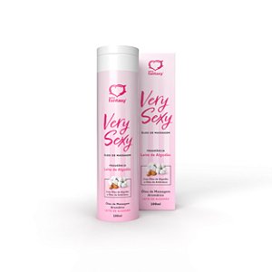 Very Sexy óleo Corporal Aromático 100ml Sexy Fantasy - Leite De Algodão