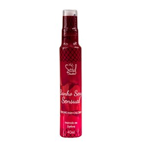 Perfume De Calcinha Banho Sexy 40ml Soul Cosméticos. - Sensuale