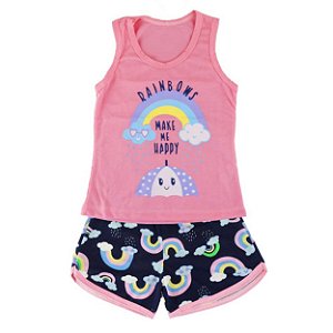 Short Doll Nadador Bela Baby Victory - Rosa - 1