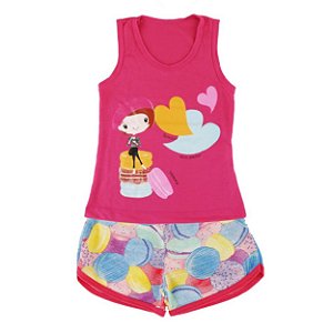 Short Doll Nadador Bela Baby Victory - Pink - 1
