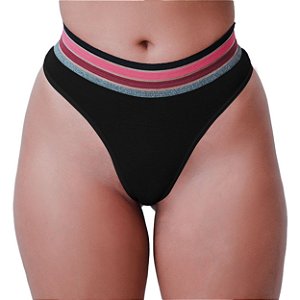 Calcinha Fio Dental Brisa Rexton - Preto - P