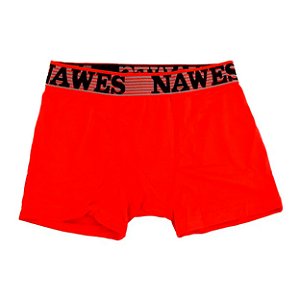 Cueca Boxer Adulto Em Cotton Nawes - Vermelho - M
