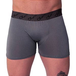 Cueca Boxer Microfibra Rexton - Grafite - P