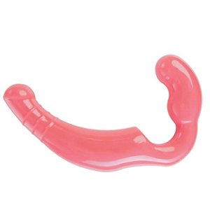 Pênis de Borracha Feminina Eu & Você 19x9x4,5cm Hot Flowers - Rosa