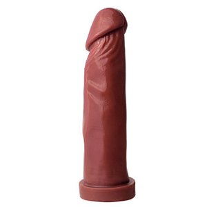 Pênis Maciço 22 X 5,3 Cm Soulsex - Chocolate
