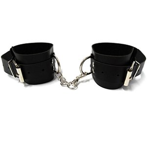 Algema Bracelete Em Bedin Laminado Dominatrixxx - Preto