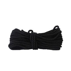 Corda Shibari 50 Tons 5 Metros Dominatrixxx - Preto