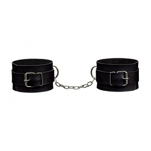 Tornozeleiras Com Corrente La Pimienta - Preto