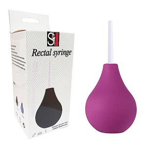 Ducha Higiênica Anal Com Aplicador 89ml - Roxo