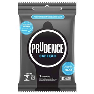 Preservativos Cabeção Com 3 Unidades Prudence