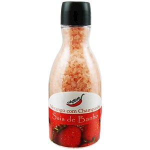 Sais De Banho 80ml Chillies - Morango Com Champanhe