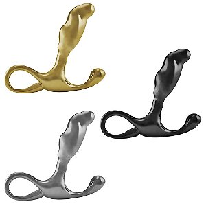 Massageador de Próstata Plug em Metal Hard