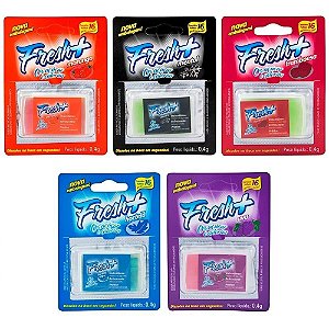Lâminas Refrescantes 16 Unidades Com Sabor - Fresh Mais