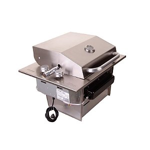 Assador Grill de Embutir a Gás com Tampa PREMIUM CTG Titan