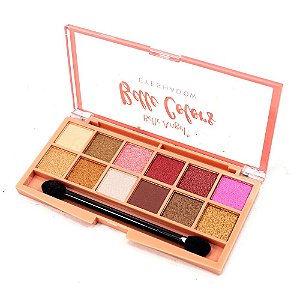 Paleta de Sombra 12 Cores Belle Colors Belle Angel B086 Cor A